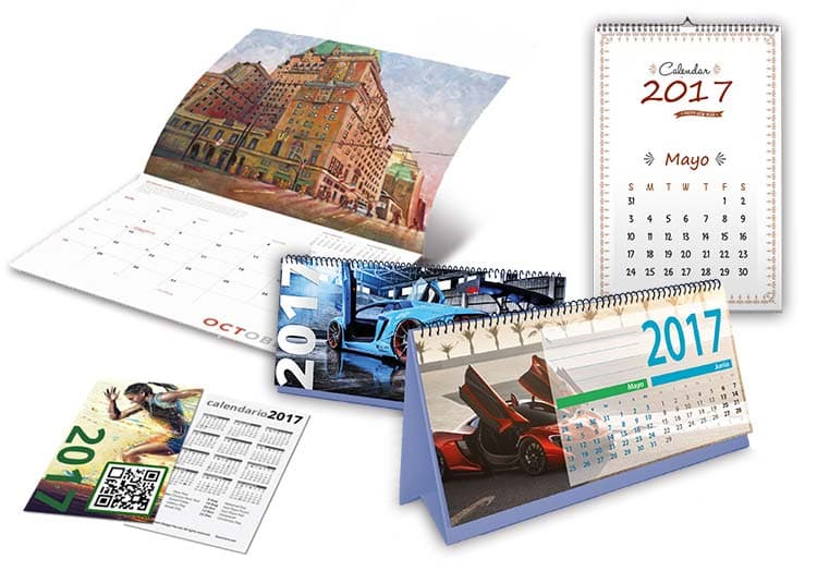 Calendarios personalizados para empresas y regalos corporativos